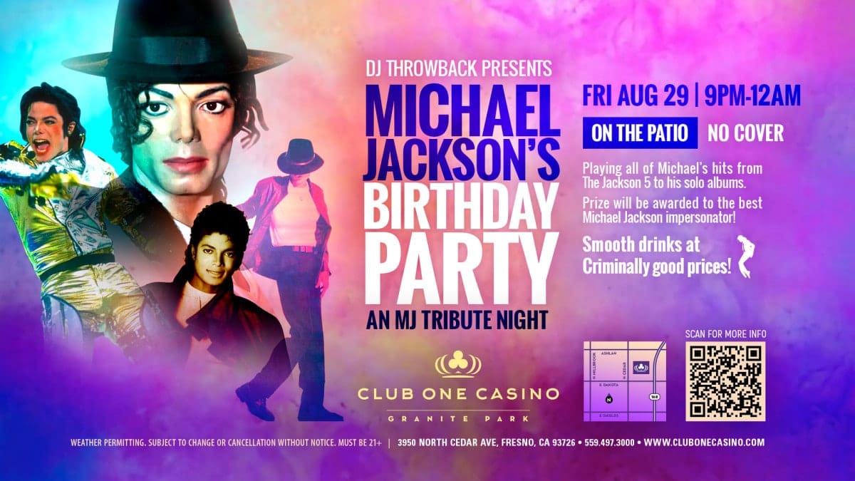 Michael Jackson Birthday Party Fresno
