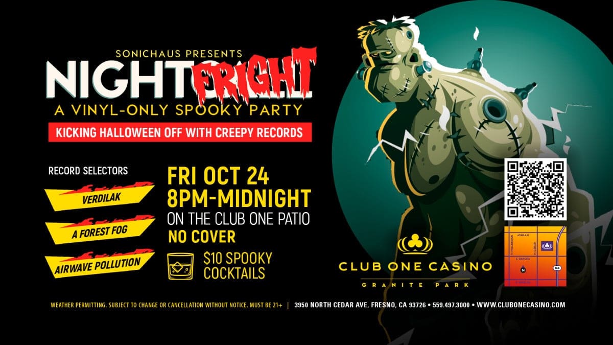 Night Fright Club One Casino Halloween Party Fresno
