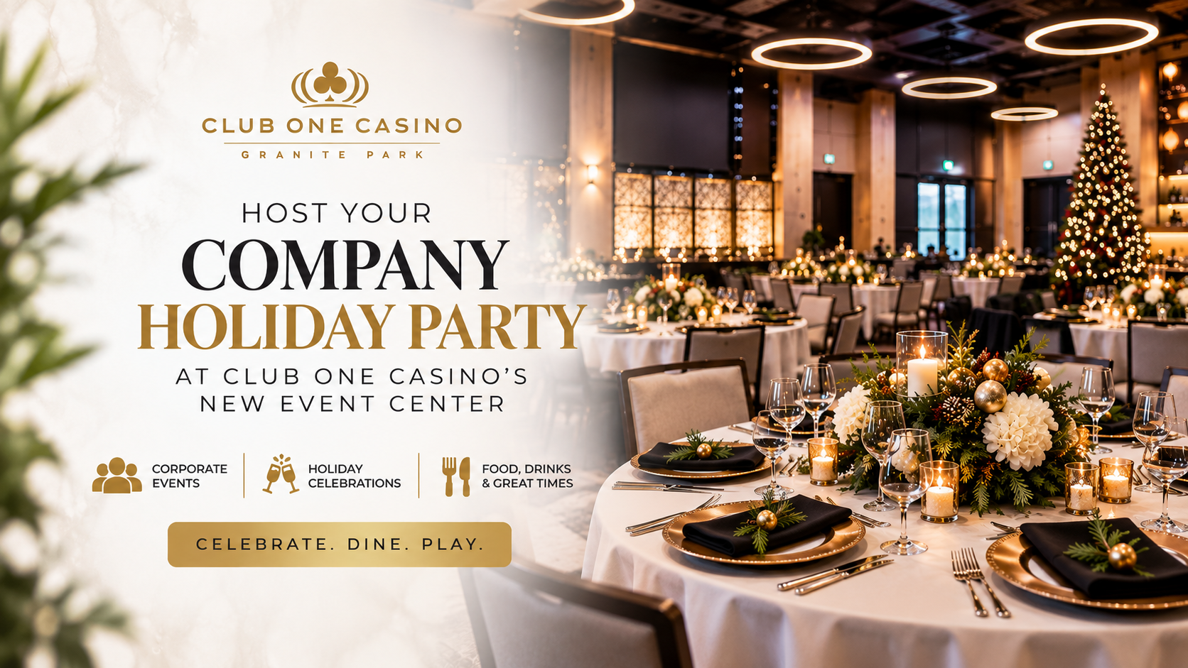 company holiday party venues in Fresno