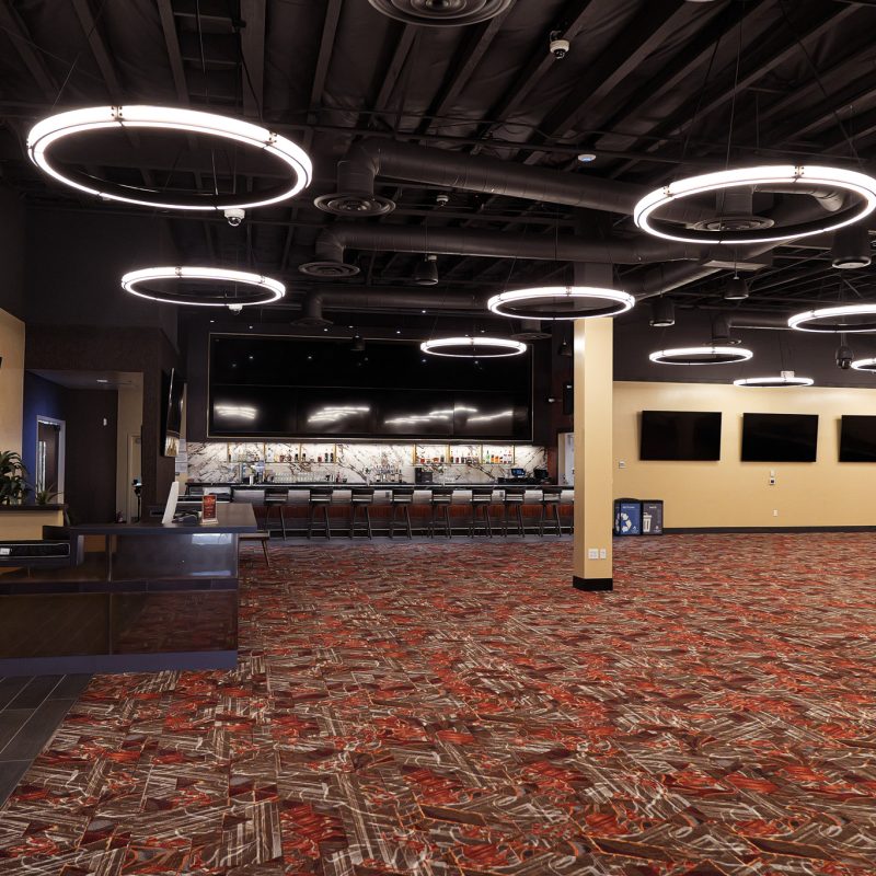 View from the front entrance